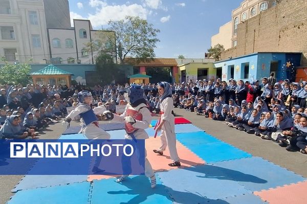 المپیاد ورزشی درون مدرسه در مدارس شهرستان ورامین