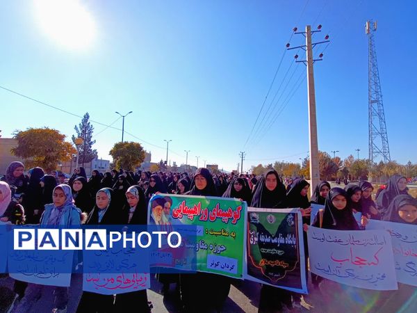 دانش‌آموزان جوکار، مقتدرانه میثاق ایستادگی را امضا کردند