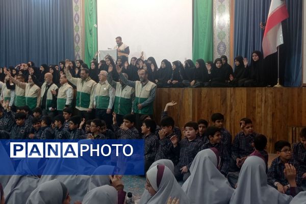 میثاق نسل سلیمانی‌ها در حرم مطهر امامزاده جعفر بن موسی الکاظم (ع) پیشوا