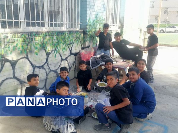 مراسم شهادت حضرت فاطمه زهرا (س) در دبستان شهید محمود فلاحزاده ابرکوه