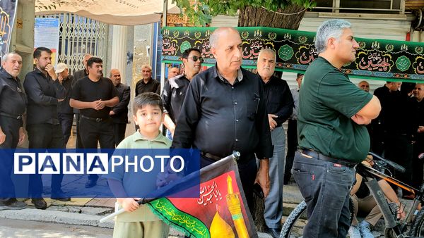 حضور قشر نوجوان و جوان در عزاداری تاسوعای حسینی