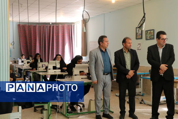 بازدید از کارگاه طراحی دوخت هنرستان ثمین