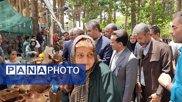 افتتاحیه نمایشگاه جشنواره بزرگ تاک پلو در شهرستان خلیل آباد 