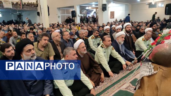 سومین روز پرواز شهید میثم علیخواه؛ وداع مردم با جوانی از جنس ایمان
