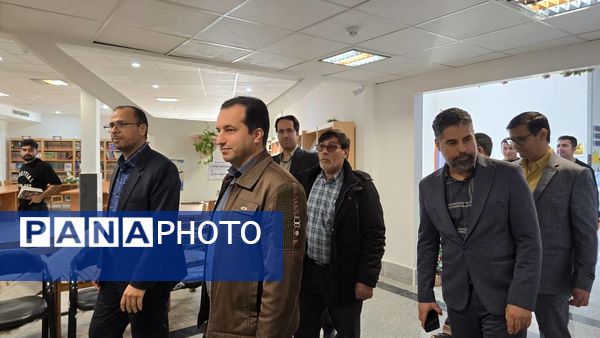 بازدید مدیر کل کتابخانه های عمومی استان خراسان شمالی از کتابخانه شهید بهشتی آشخانه 