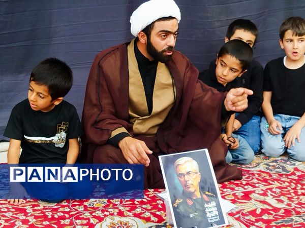 شور حسینی نوجوانان کاشمری در «انصار المهدی»
