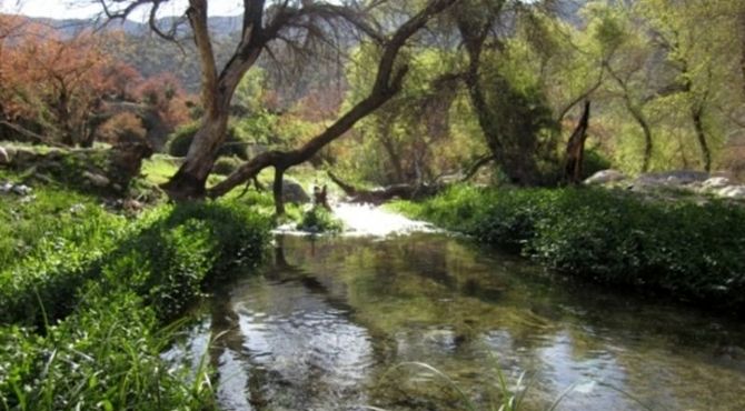  روستای خرقه با طبیعت سرسبز و آبشار و رودخانه هایش جاذبه گردشگری فیروزآباد فارس
