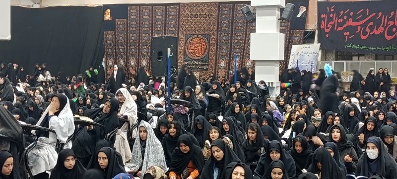 مراسم شب بیست سوم ماه رمضان در مصلی امام خمینی شهرستان بجنورد استان خراسان شمالی