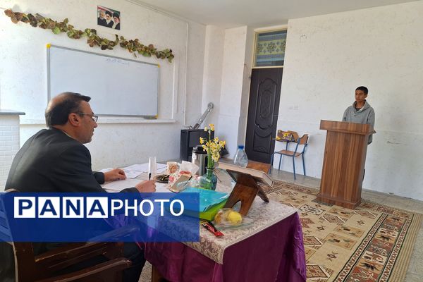 مسابقات قرآن مرحله ناحیه دانش‌آموزان مقطع متوسطه  ناحیه ۳ شیراز