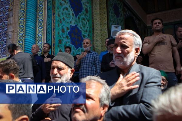 عزاداری رحلت پیامبر(ص) و شهادت امام حسن(ع) در صحن آستان مقدس سلطانعلی(ع) مشهداردهال کاشان