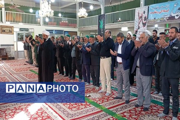 آخرین نماز عبادی سیاسی جمعه آبان ماه در شهر بار نیشابور