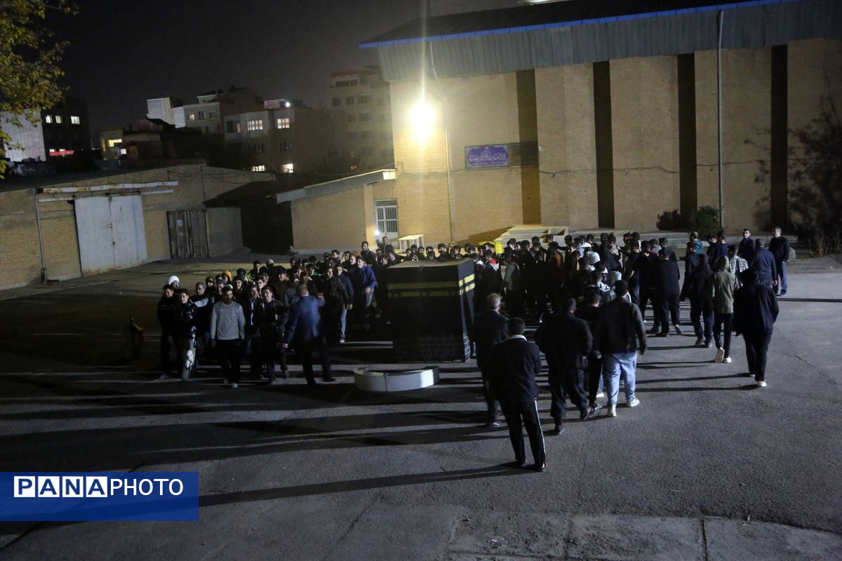 روز دوم حضور دانش‌آموزان عمره‌گزار در کرمانشاه