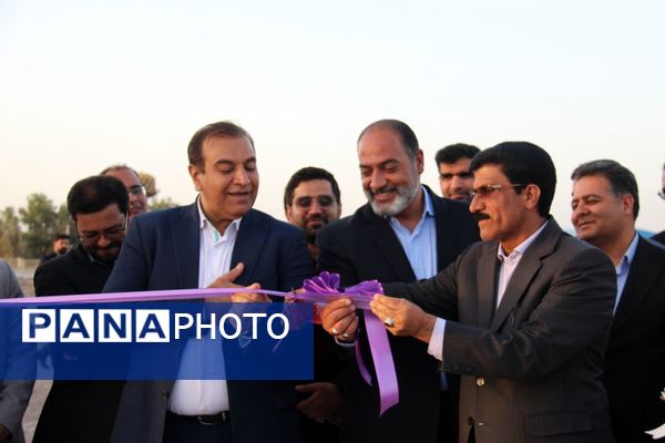 افتتاح و کلنگ‌زنی چندین طرح عمرانی در شهرستان بم 