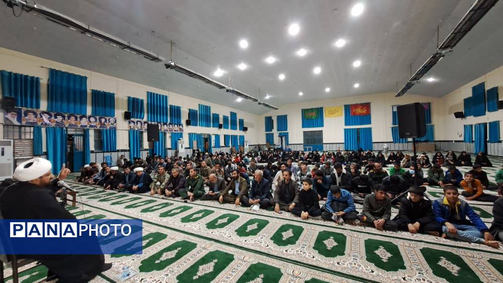 برگزاری مراسم سوگواری حضرت فاطمه‌(س) در دیشموک 