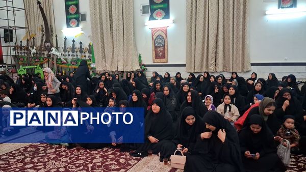 عزاداری شب شهادت حضرت فاطمه س در خلیل آباد