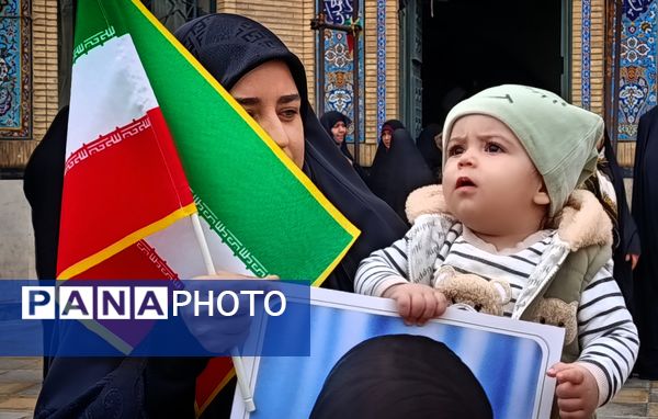 مردم ملارد در حمایت از آرمان‌های فلسطین به خیابان‌ها آمدند 