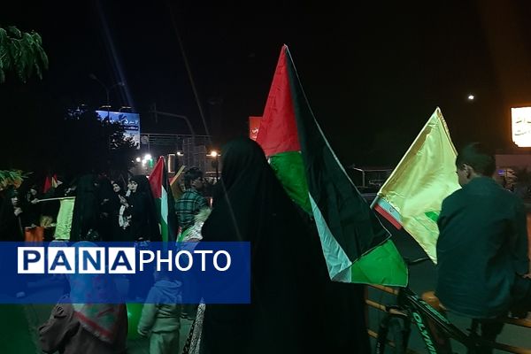 جشن وعده صادق ۲ در میدان فلسطین مشهد