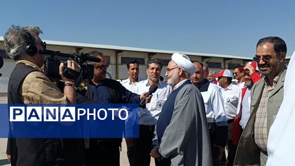 افتتاحیه طرح خدمت رسانی هلال احمر به زائران در ایام پایانی صفر 