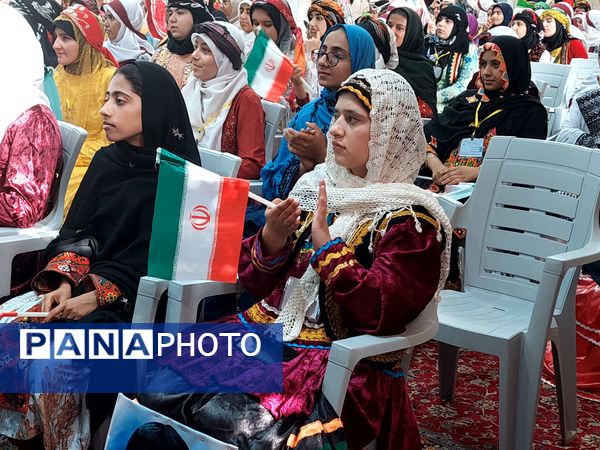 آئین افتتاح بیست و چهارمین اردوی عشایری دانشآموزان دختر سراسر کشور در مشهد