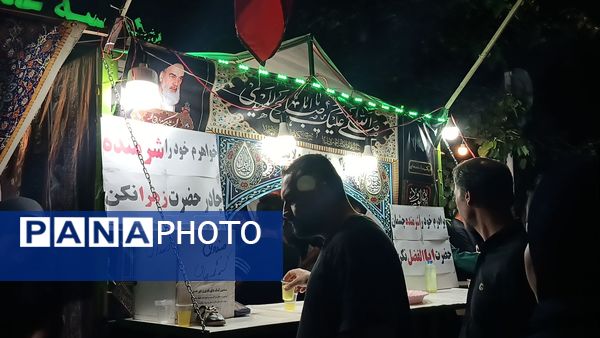 آیین شام غریبان در شهرستان نیشابور