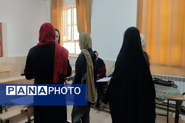 ارائه اولین بیلان کار دوماه اول از سال  آموزشگاه شهید مجید دهنوی نیشابور  