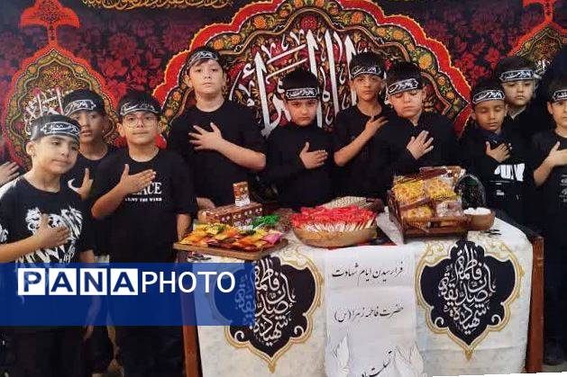 حزن فاطمی در دبستان حضرت ابوالفضل(ع) اسلامشهر 