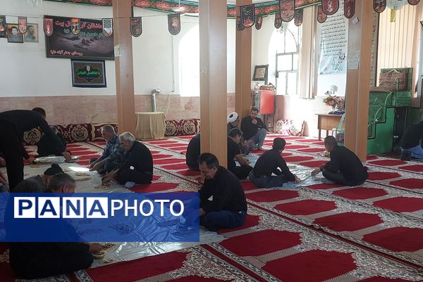 مراسم عزاداری صبح عاشورا 1404 در روستای جعفرآباد بوانات