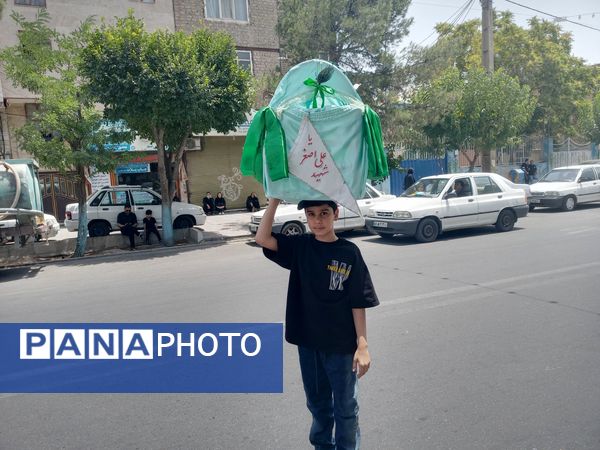 دسته‌های عزاداری در رباط کریم
