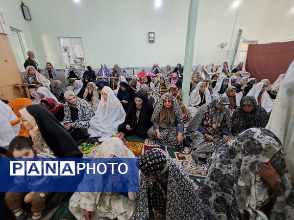 اقامه نماز عید سعید فطر در مسجد جامع جمنان قائمشهر