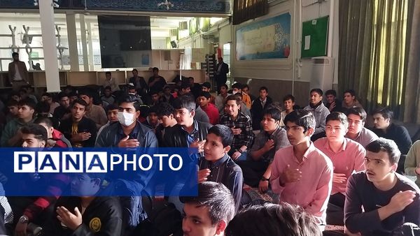 هیئت هفتگی در دبیرستان شاهد ابوذر غفاری نیشابور 