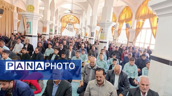 نماز عبادی سیاسی جمعه در شهرستان خلیل آباد 