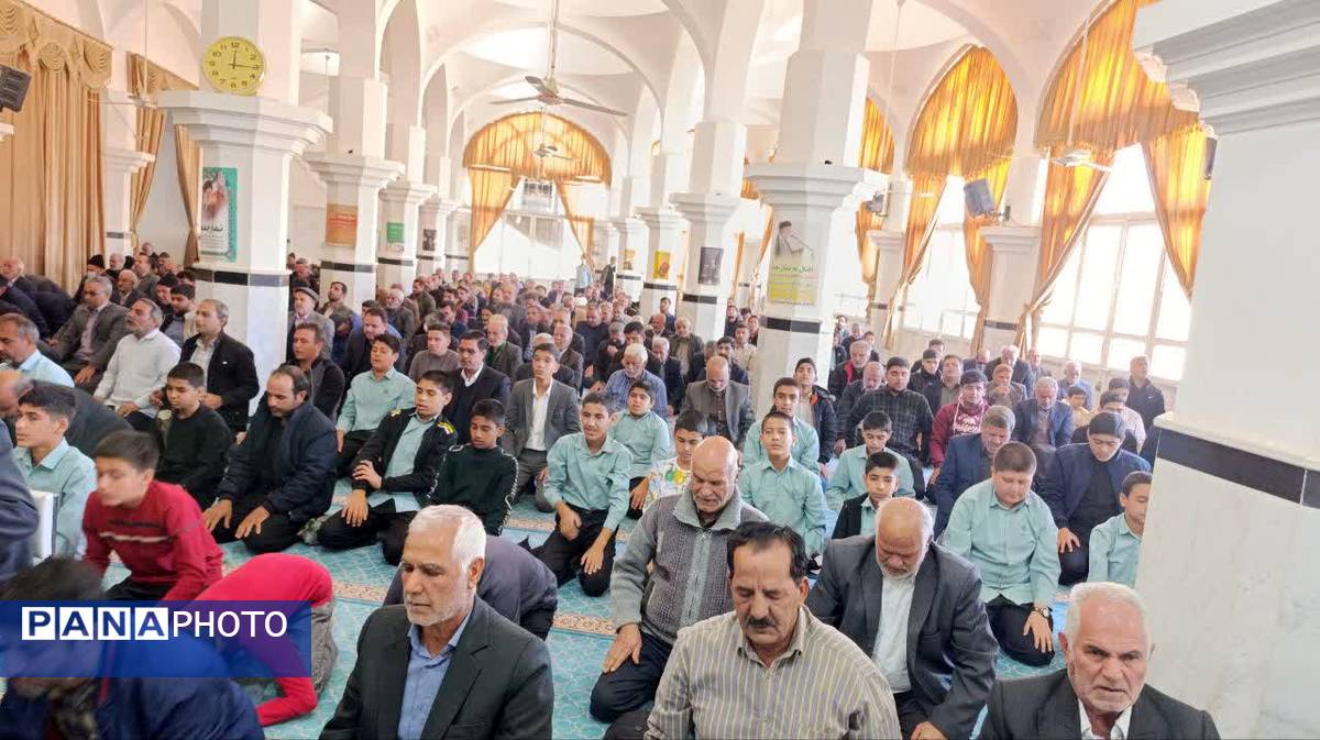 نماز عبادی سیاسی جمعه در شهرستان خلیل آباد 