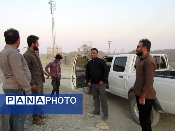 بازدید بخشدار گوهران از روستاهای رینن بزرگ و رینن کوچک
