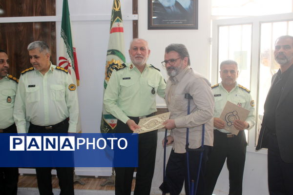 نشست خبری فرمانده انتظامی استان بوشهر با اصحاب رسانه 