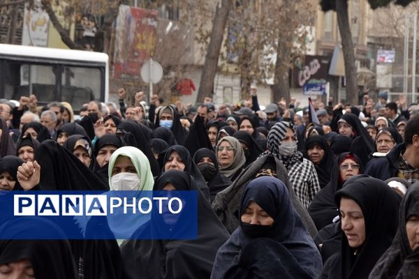 راهپیمایی جمعه نصر در نیشابور