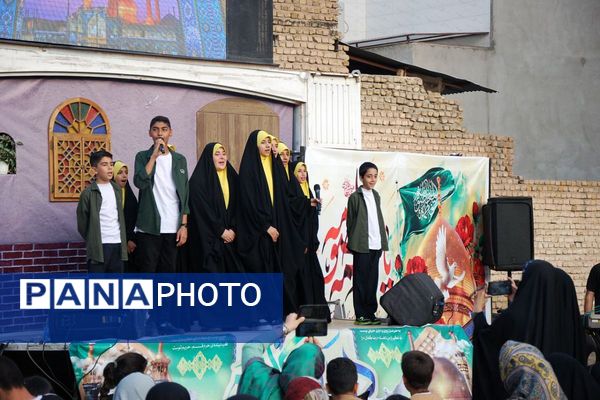 برگزاری مراسم دهه کرامت در شهر قیامدشت ری یک
