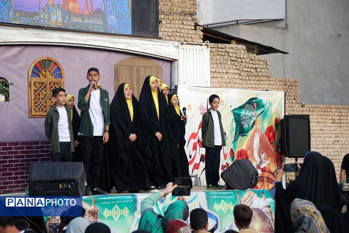 برگزاری مراسم دهه کرامت در شهر قیامدشت ری یک