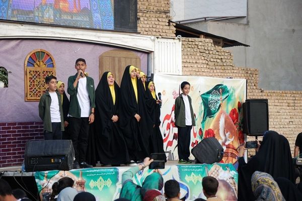 برگزاری مراسم دهه کرامت در شهر قیامدشت ری یک