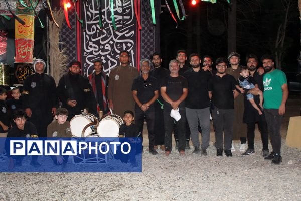 تئاتر دلدادگی در مکان سلسله الذهب نیشابور در شب هفتم محرم 