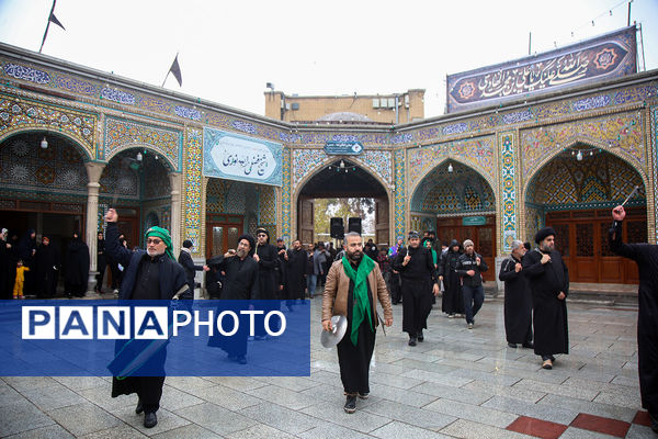 مراسم عزاداری سالروز شهادت امام هادی(ع) در حرم حضرت معصومه(س)
