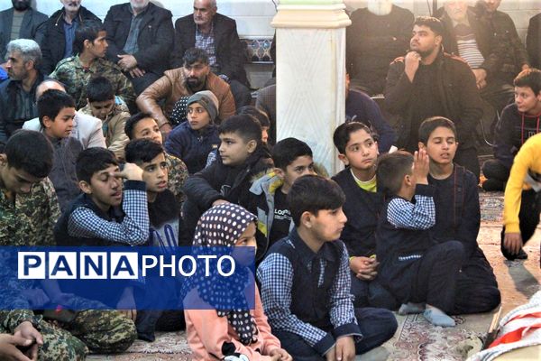 گرامیداشت یاد و خاطره ۱۵ شهید والامقام روستای مومن آباد قم