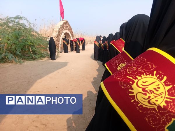 افتتاحیه دوره آموزشی دانش آموزان خادم الشهدا راهیان نور