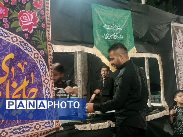 شب اول ماه محرم در هیئت باقرالعلوم نیشابور 