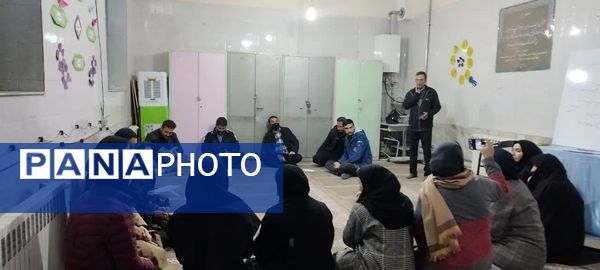 کارگاه آموزشی مدرسه حیات «حلقه‌های یادگیری تربیت‌بدنی» در مدرسه شهید احمد خاقانی شهرستان شیروان