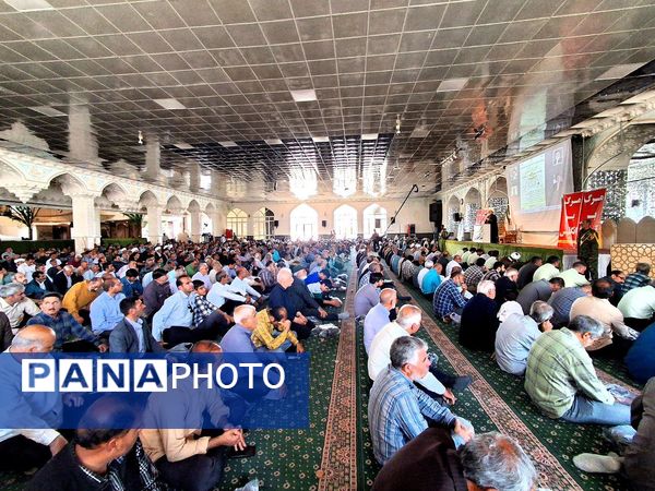 نماز عبادی سیاسی جمعه در شهرستان کاشمر 