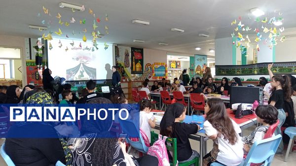 اجرای ویژه برنامه به‌مناسبت ماه محرم در کانون پرورش فکری کودکان و نوجوانان شهرستان مرزی پارس آباد