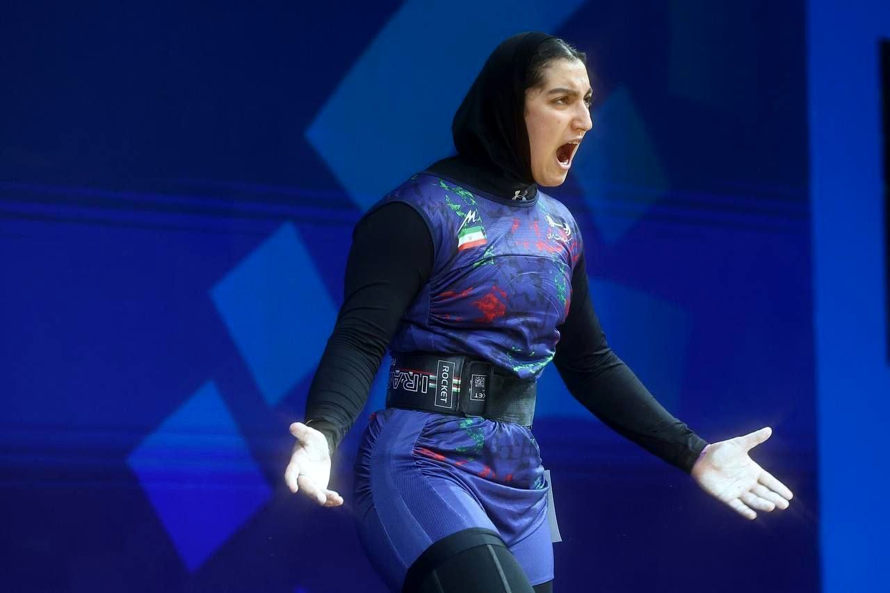 بازی‌های آسیایی جوانان؛ مدال برنز آلما حسینی در یک‌ضرب دسته ۶۹ کیلوگرم