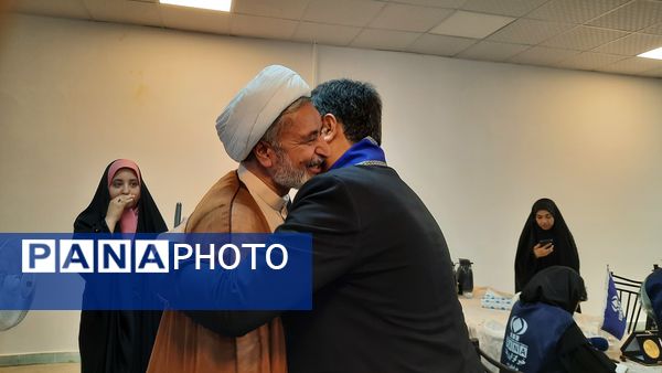 حضور معاون پرورشی و تربیت بدنی منطقه تبادکان در مانور رسانه‌ای پانا