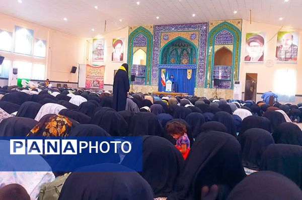 سخنرانی رئیس آموزش پرورش باشت در مراسم نماز جمعه به مناسبت هفته دفاع مقدس و آغاز سال تحصیلی