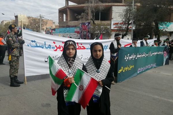 حماسه نیشابوری‌های غیور در روز قدس